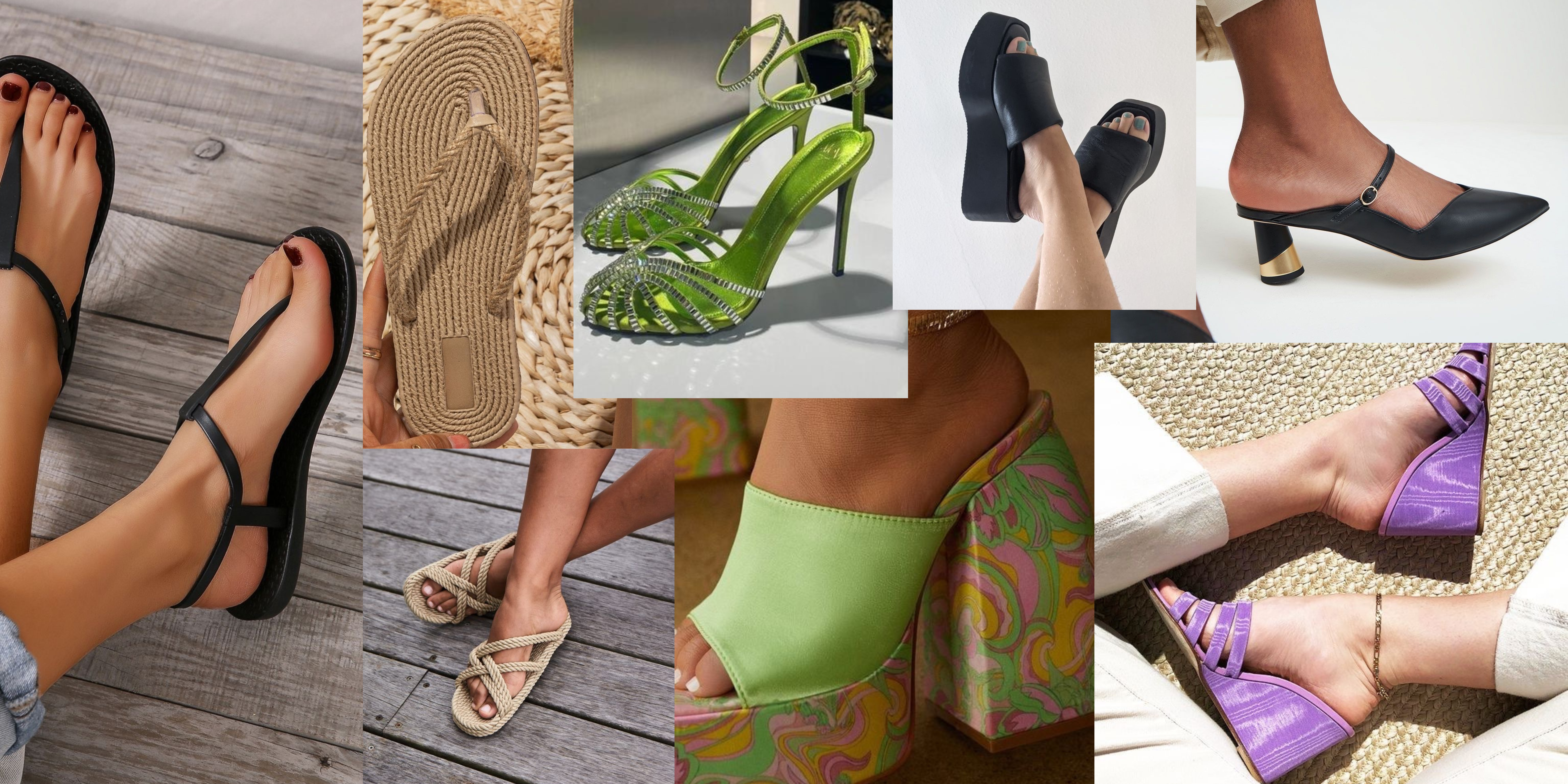 Trendy letní sandály